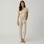 Women's Soft Cotton Loose Pajama Pants
