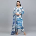 Digital Print Ready-Made Salwar Kameez 2 Pcs For Girls & Women