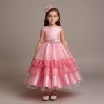Party Frock Kids – 3 Layer Cake Dress For Girls
