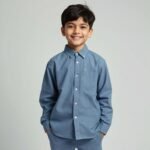 Kid’s Boys Relax Wear Casual Outdoor Shirt Set