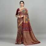 Georgette Saree For Women – Elegant Stylish All Season Wear With Unstitched Blouse