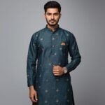 Khadi Arong Print Premium Quality Panjabi For Men